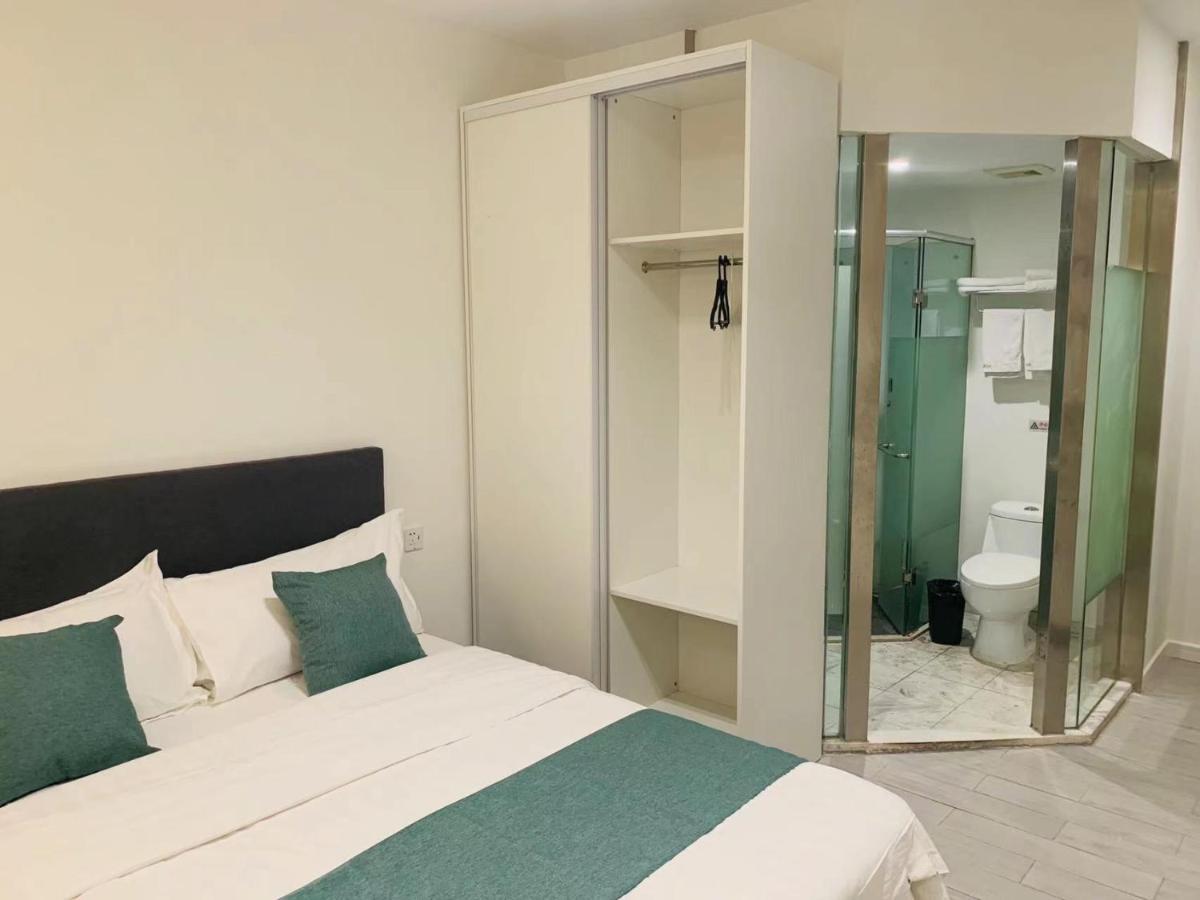 Yueshe Apartment - Hongqiao Longbai Xincun Шанхай Экстерьер фото